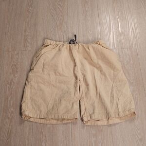 Vintage Gramicci Shorts Mens S Beige Belted Hiking Rock Climbing GORP Outdoors